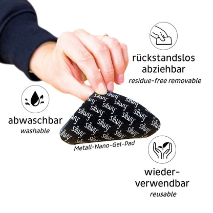 Magnetic condom for stemware