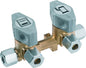 Verteilerblock DSV-AB2 PS5bar RVS10 x 2xRVS8 x RVS10