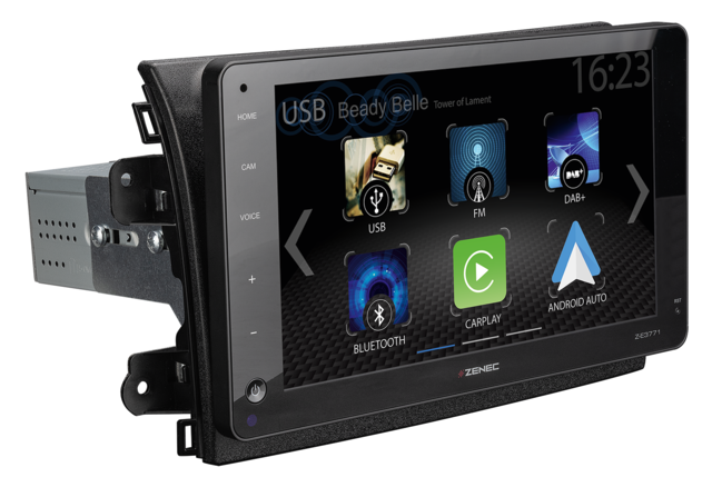 Infotainer Z-E3771 9-inch display