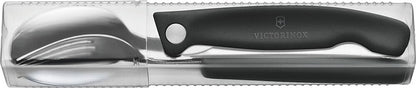 Cutlery set Victorinox SwissClassic, 3 pcs. Colour black