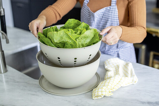 Strainer 5 l koziol PALSBY L Colour nature desert sand