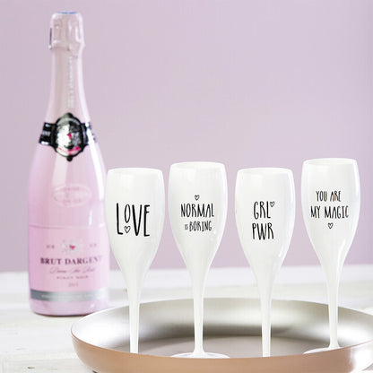 Super gls. koziol CHEERS Nr. 1 100 ml, rinkinys iš 4 4 margintų motyvų