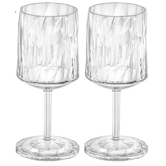 Vyno taurė koziol CLUB Nr. 9 Superglas 200 ml, rinkinys iš 2 Spalvų krištolo skaidrumo