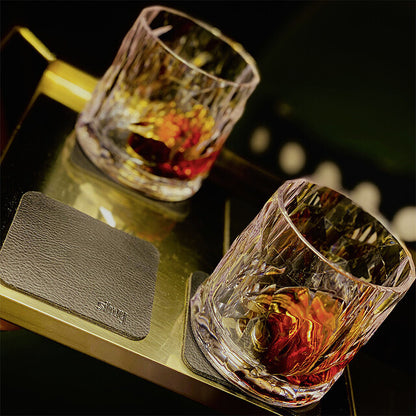 Magn. plastic glasses silwy TUMBLER x 2 h. tech 250 ml Col. transparent