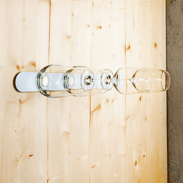 Metal strip silwy 25 cm WHITE for magn. glasses Col. white
