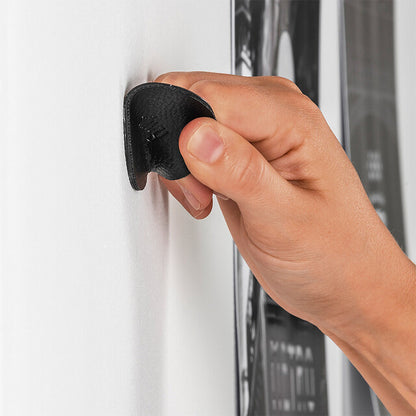 Magn. hook silwy CLEVER BLACK col. black incl. metal nano gel pad BLACK