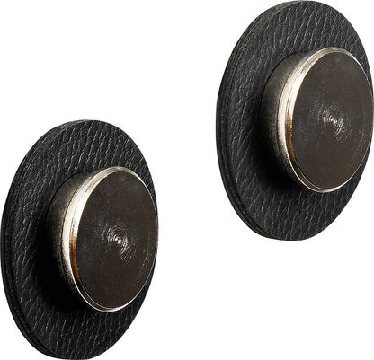Magn. pins silwy SMART 2-pc. set col. black incl. metal nano gel pad BLACK
