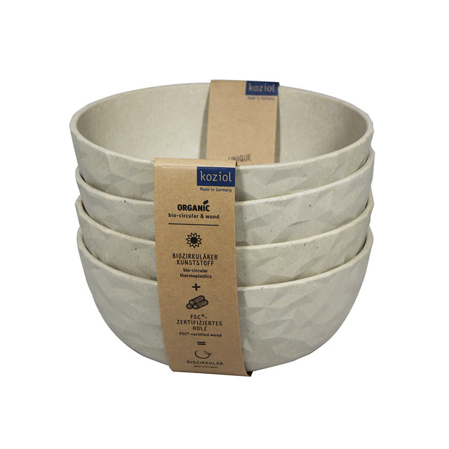 Cereal bowl koziol Club Bowl set of 4 Colour nature desert sand