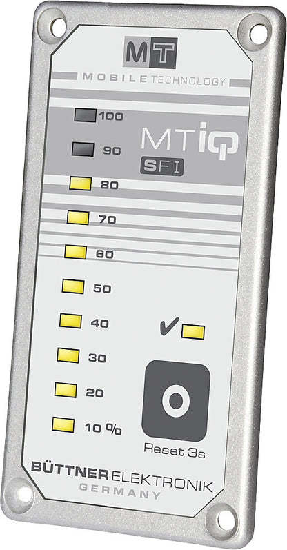 Solar remote display Büttner MT II for solar controller Colour silver