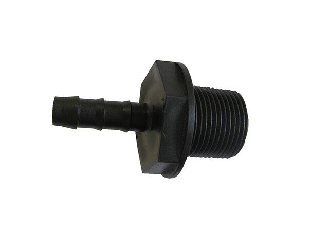 Tiesus prisukamas antgalis su 3/4 colio x 10 mm Spalva juoda