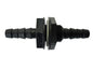 Bako jungiamoji dalis tiesi 1/2 colio x 10/12 mm su sandarikliu ir veržle