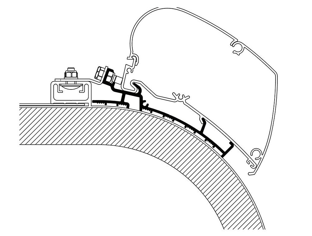 Rapido adapteris _puikus_ 4,50 m