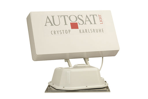 Palydovinė sistema AutoSat Light su vieno mygtuko valdymo pulteliu, 1 palydovas
