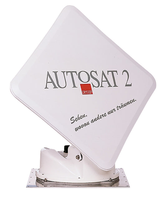 Palydovinė sistema AutoSat2F Control su valdymo pultu