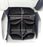 Pleišto pagalvėlė pagrindinė siaura 3D juoda