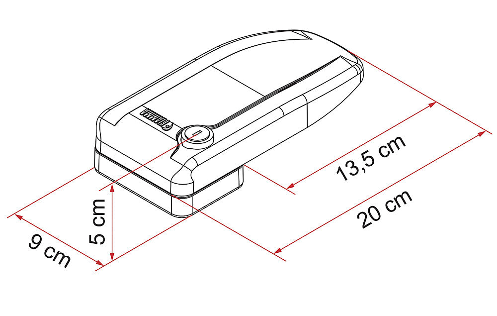 Apsaugos blokas Safe Door Magnum, baltas