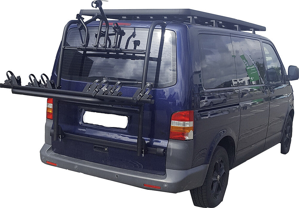 Universalus laikiklis Adventure Rack bazinis rėmas, VW T5, juodas