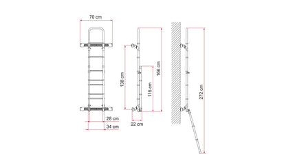 Montavimo profilis Kit Bars Deluxe