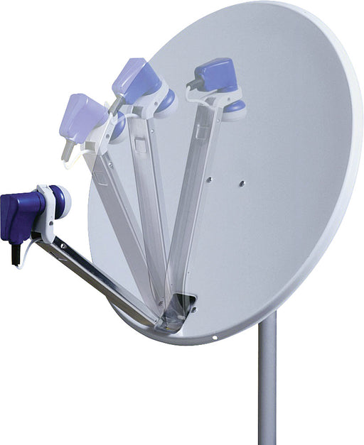 Palydovinė antena su atlenkiama LNB rankena