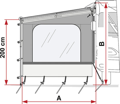 Šoninis skydelis Side W Caravanstore F35