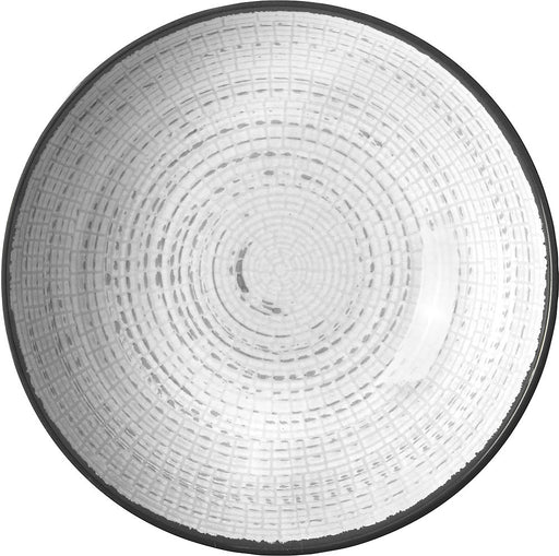 Sriubos lėkštė Tivoli 21 cm balta/juoda