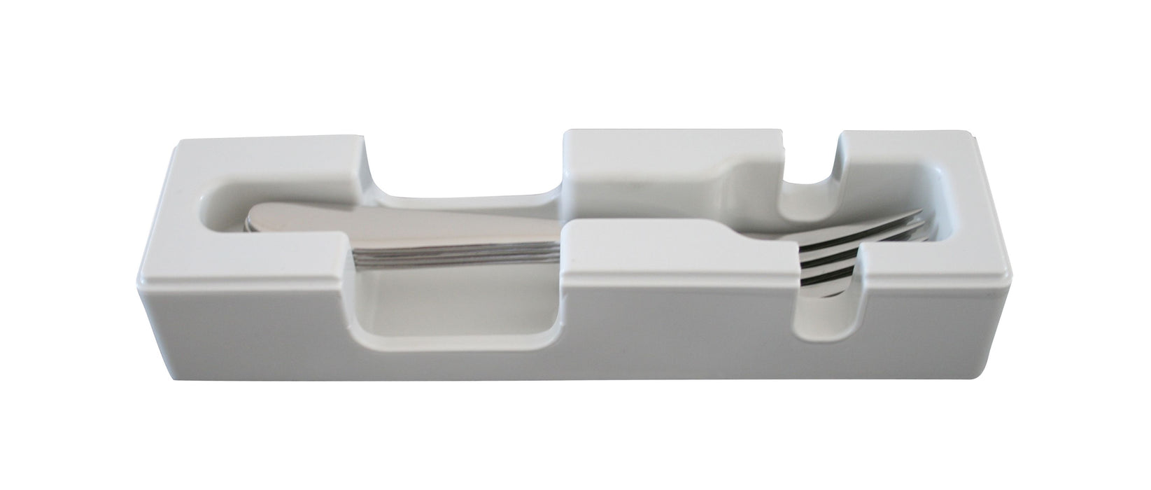 Stalo įrankių įdėklo kontūro formos šakutės įdėklas