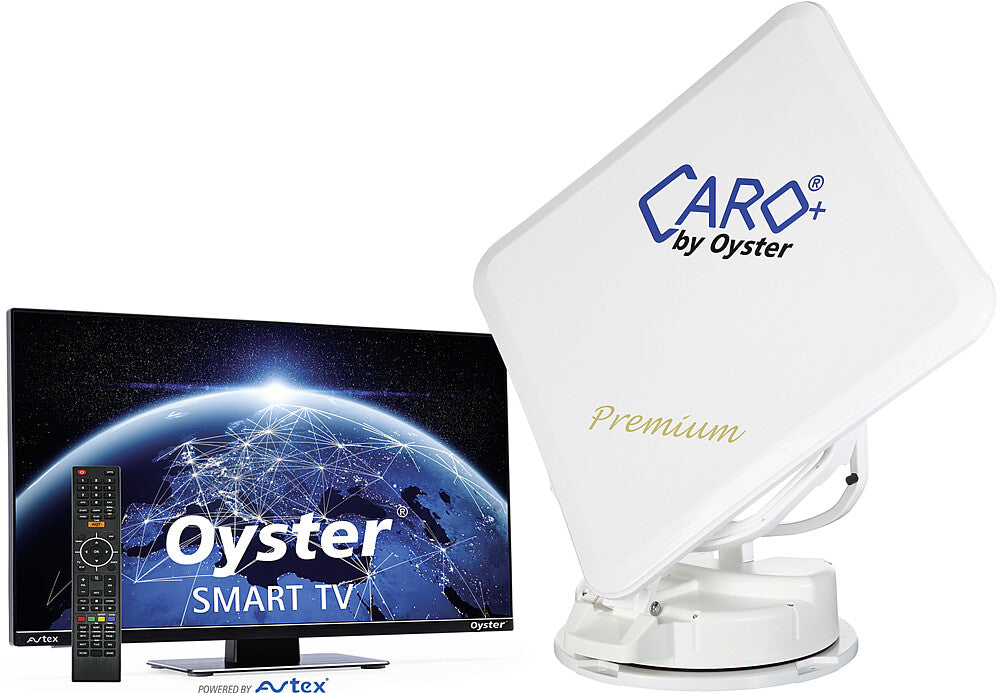 „Caro+ Premium“ palydovinė sistema, įskaitant „Oyster TV“.