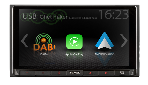 Infotainer Z-N528 -2DIN su Apple CarPlay ir Android Auto