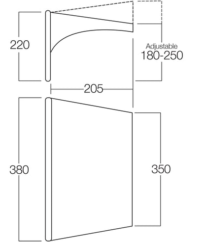 Tentas Vango Air Beam Sky Canopy, skirtas karavanams ir nameliams ant ratų