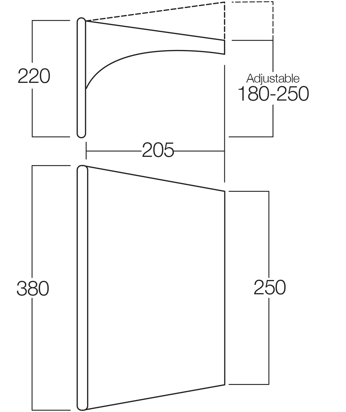 Tentas Vango Air Beam Sky Canopy, skirtas karavanams ir nameliams ant ratų