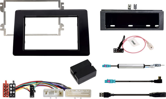 Montavimo rinkinys Z-EACC-RNM3K, skirtas Zenec/XZent 1+2 DIN Renault Master 3