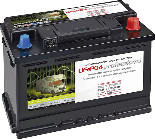 Įmontuota maitinimo baterija LiFePO 85 AH