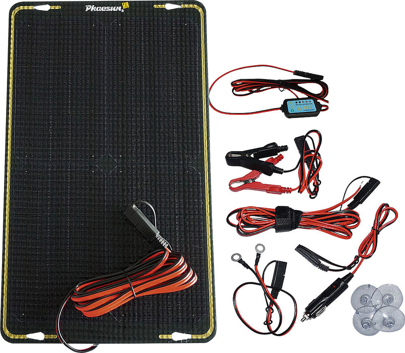 Saulės baterija akumuliatoriaus įkrovimui Modulio rinkinys Trickle Charge 12
