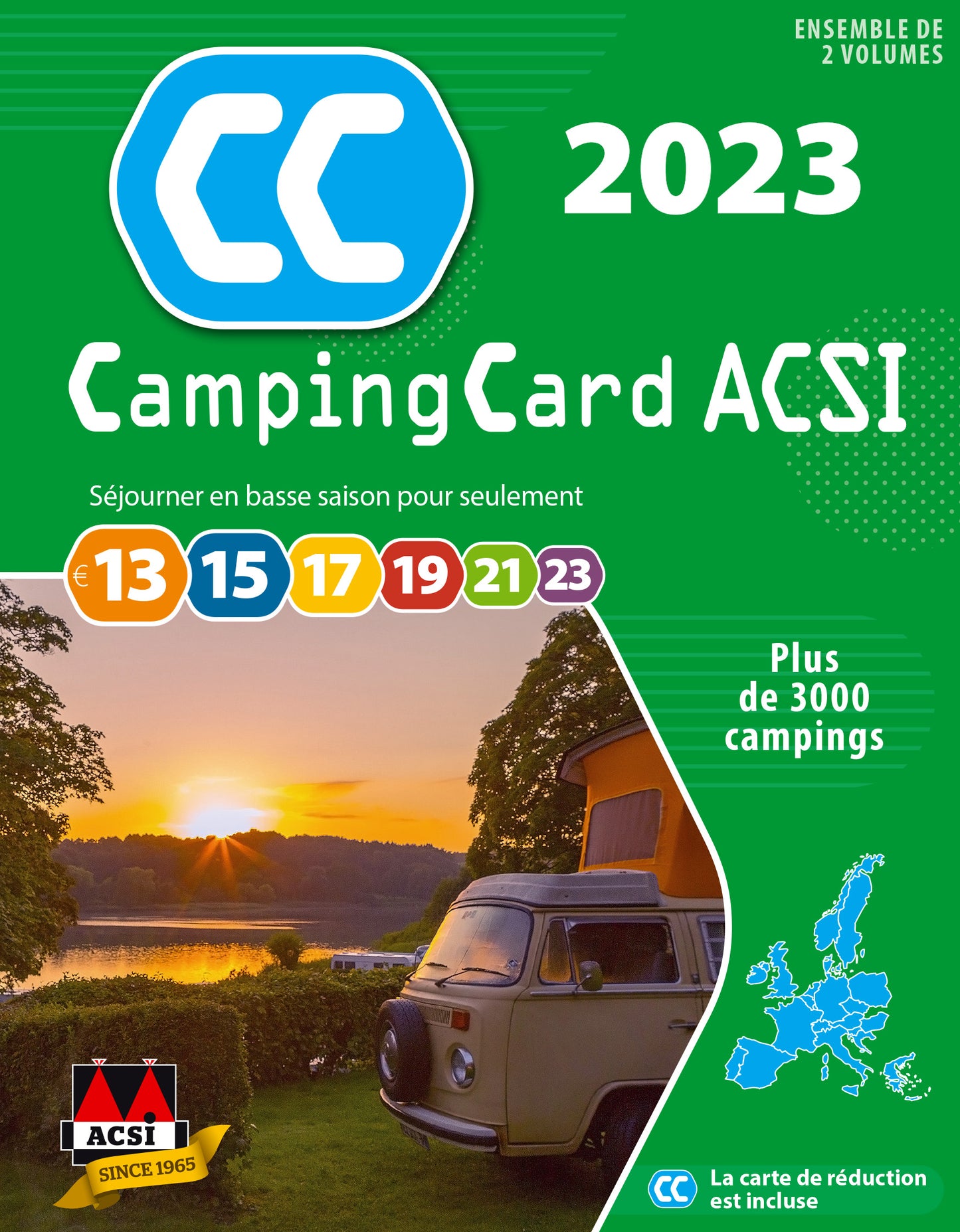 CampingCard 2023, prancūzų kalba