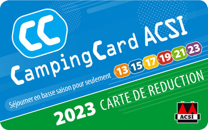 CampingCard 2023, prancūzų kalba