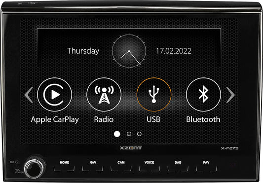 Infotainer X-275, skirtas FIAT DUCATO su Apple CarPlay