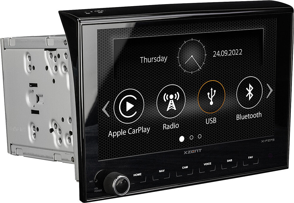 Infotainer X-275, skirtas FIAT DUCATO su Apple CarPlay
