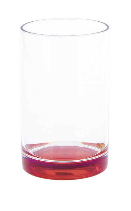 Stiklinė SAN su spalvotu dugnu