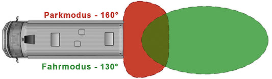 Atbulinės eigos kamera CM-5180M NAV