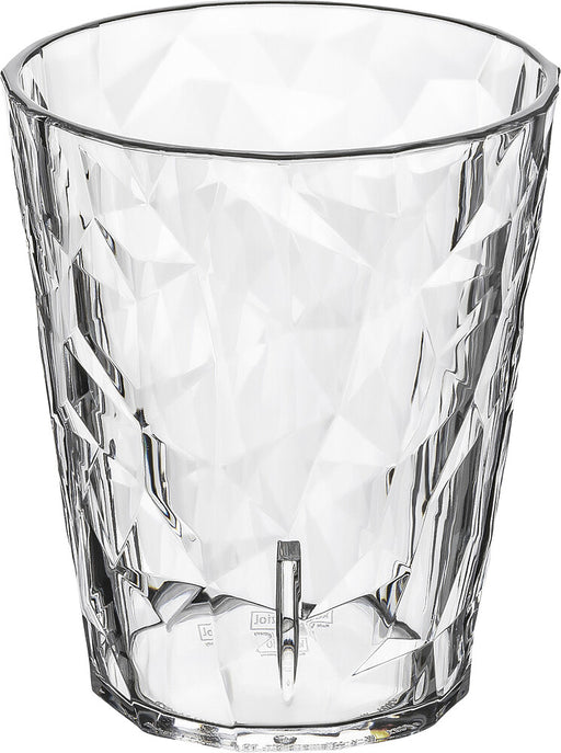 Stiklinė KLUBAS Nr. 1, super stiklas 250 ml rinkinys iš 4 krištolo skaidrumo