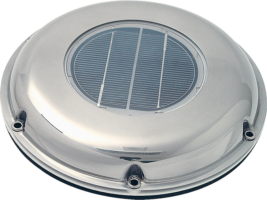 Saulės ventiliatorius, chromuotas, ypač plokščias