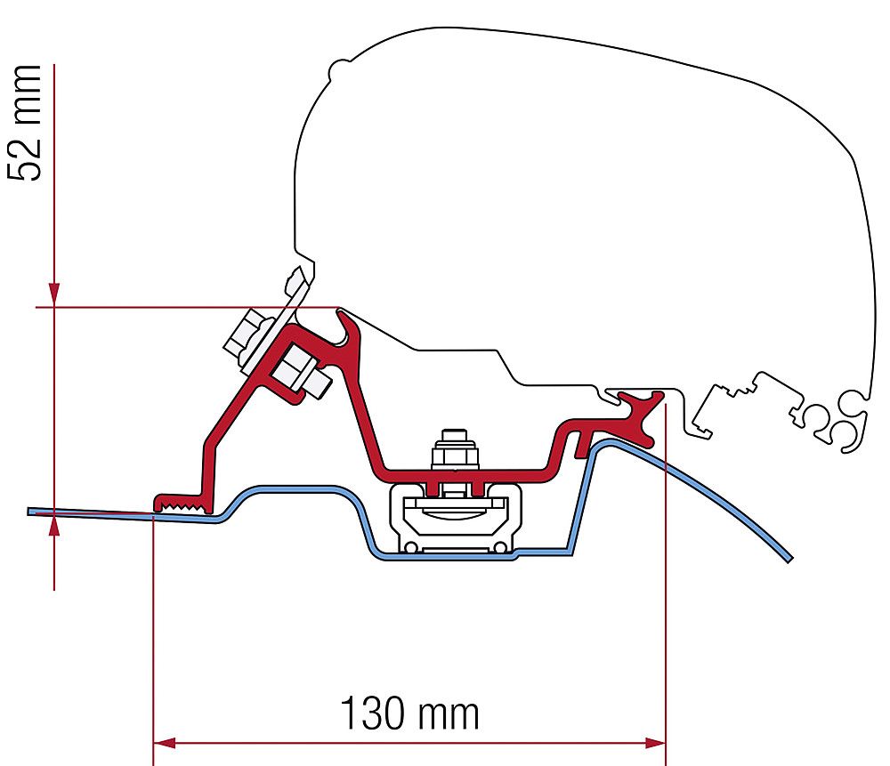 Adapterio komplektas Mercedes Sprinter