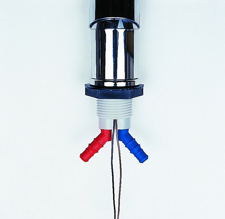 Maišytuvas Kompaktiškas su automatiniu jungikliu, montavimo anga 2x20mm